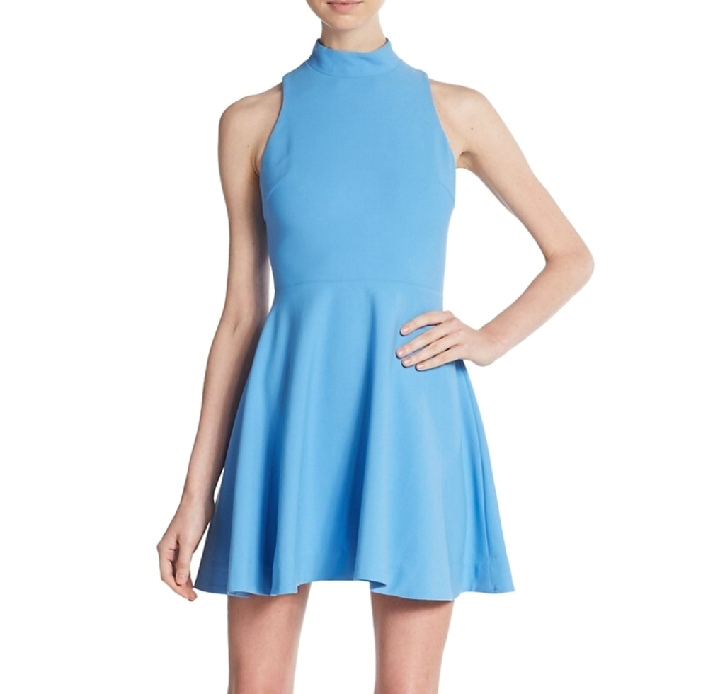 NWT Elizabeth and James Delft Blue Elle Dress